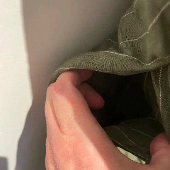 Ava & Viv Women’s Bishop Long Sleeve Button up Smocked Mini Dress Size 2X NWT - Picture 5 of 5